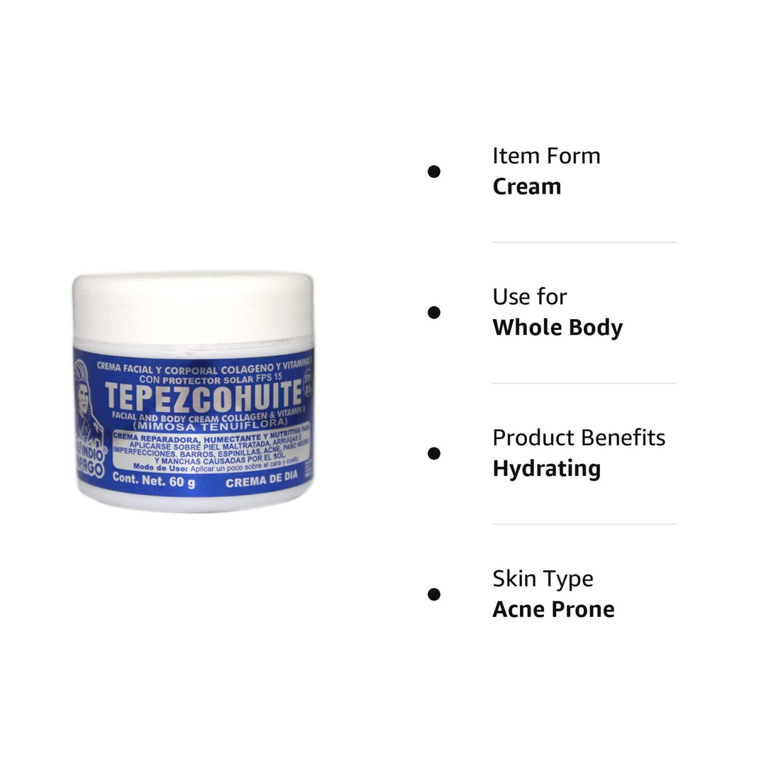 Tepezcohuite Face Cream