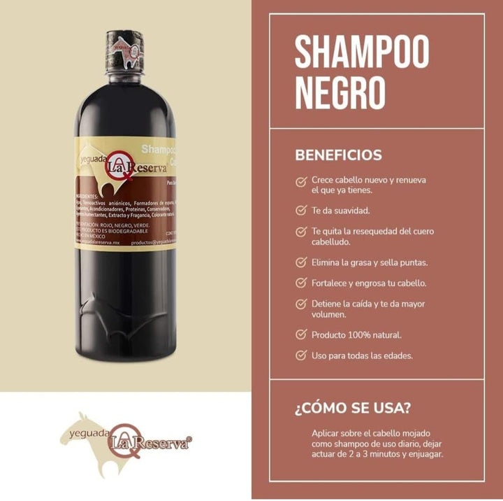 Shampoo De Caballo Negro