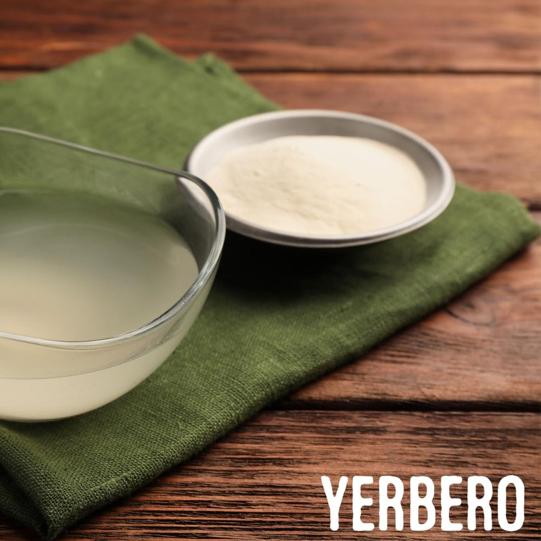 Yerbero - Premium Unflavored 300° Bloom Beef Gelatin Powder (Multiple Sizes) | Thickening Agent | Grenetina en Polvo Sin Sabor | Swiftly Solidifies, Stabilizes, and Enhances for Culinary & Baking Endeavors.