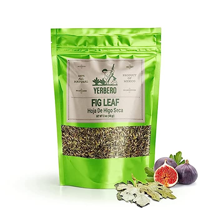 Yerbero - Fig Leaves Herbal Tea 2oz (58gr) Hoja De Higo Te | Ficus carica |