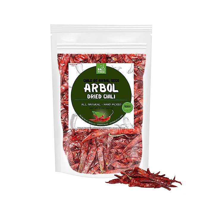 Arbol Whole Dried Chili 5oz 141g