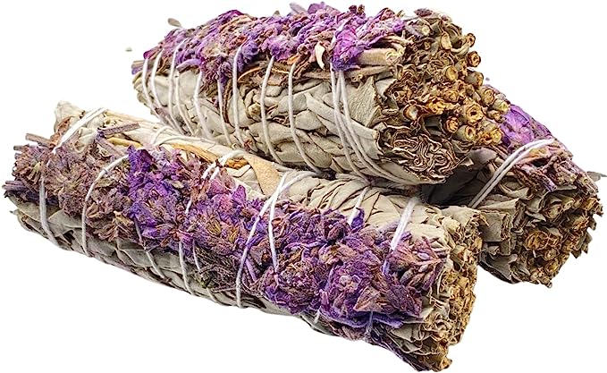 Premium Floral White Sage