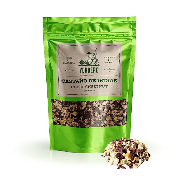 Yerbero - Te Herbal Castano De Indias 2 oz (56 gr) Herbal Tea (Horse Chestnut)