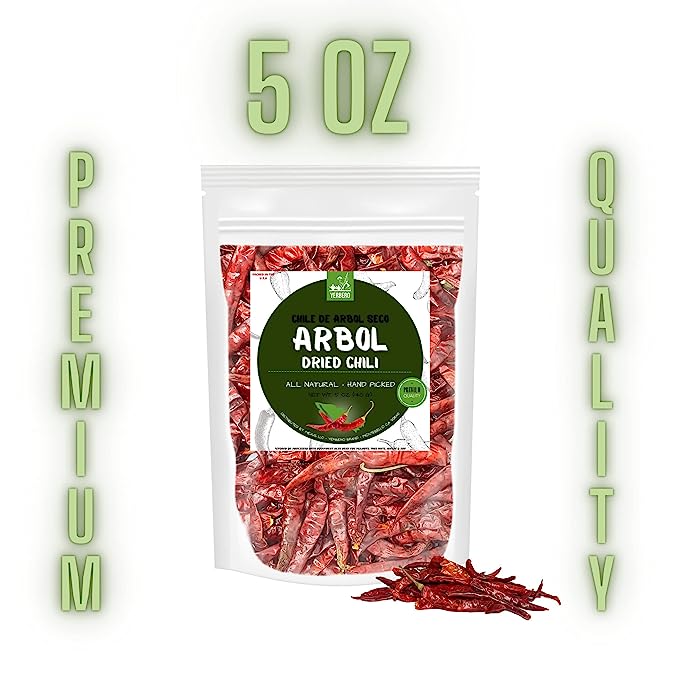Arbol Whole Dried Chili 5oz 141g