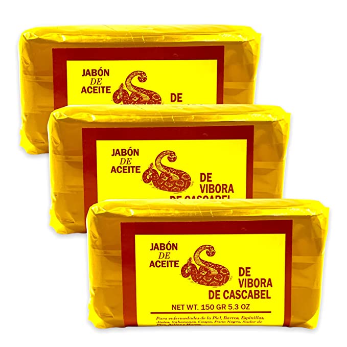 3 Pack Rattle Snake Soap