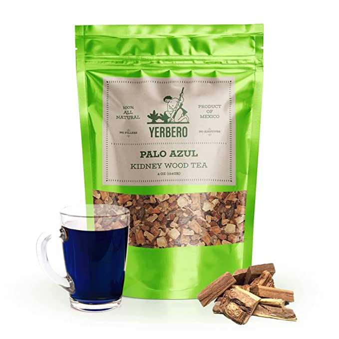 Yerbero - Te Herbal Palo Azul 4 oz (114gr) Kidney Wood Herbal Tea (Blue Stick)