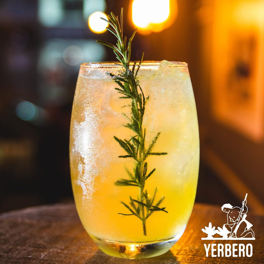 Yerbero - Premium Bulk Whole Rosemary Dried Leaves (Multiple Sizes) | Rosmarinus Officinalis | Hoja De Romero Deshidratada | Dried Whole Leaves For Gourmet Cuisine & Brewing Teas, Natural, Gluten-Free.