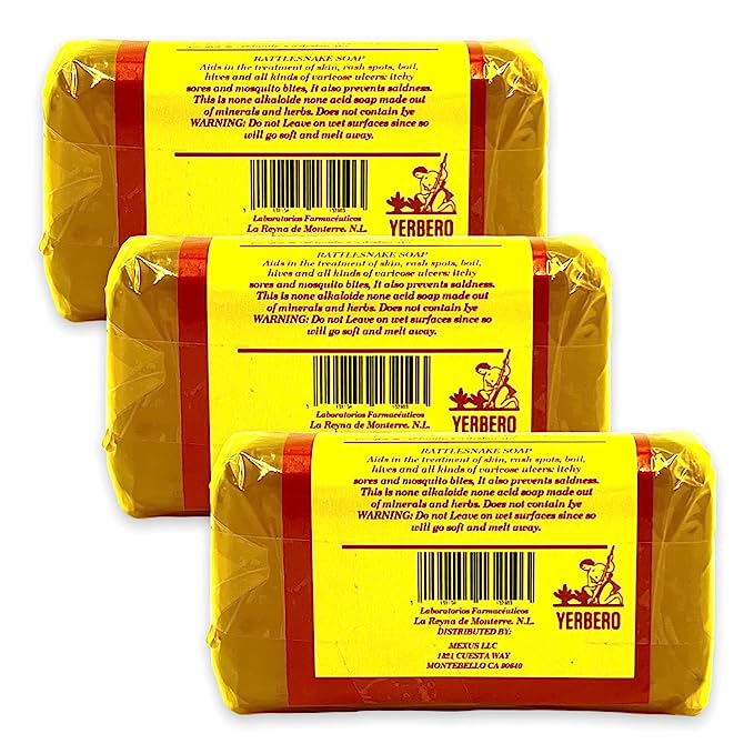 3 Pack Rattle Snake Soap