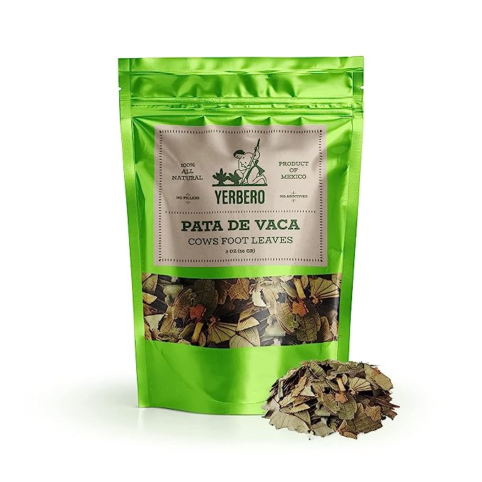 Yerbero - Te Herbal Pata De Vaca 1 oz (28gr) Herbal Tea (Cow's Foot Leaves)