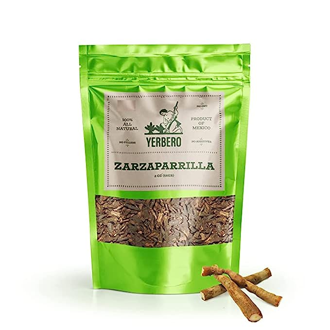 yerbero - Sarsaparilla Root 2oz (56gr) Herbal Tea (Te De Zarzaparrilla ...