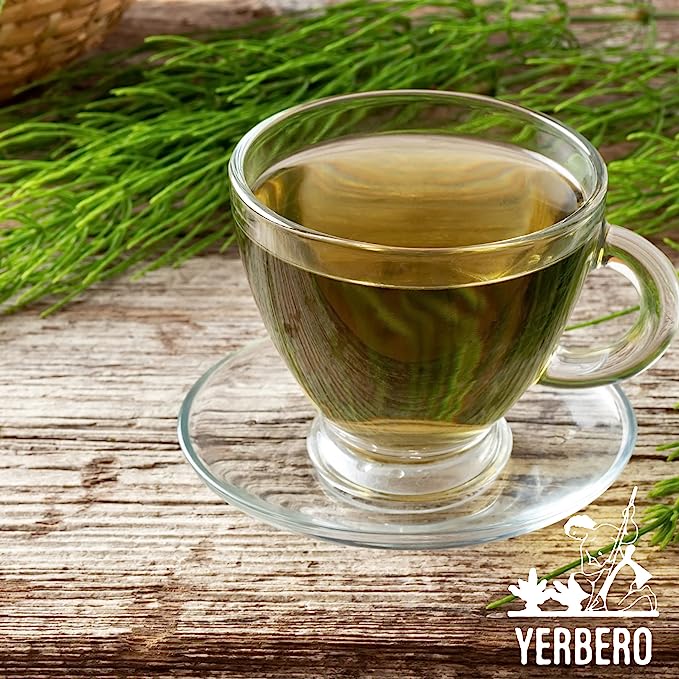 Yerbero - Premium Loose Horsetail Tea 2oz (58gr) | Cola De Caballo Te Herbal | Makes 30+ Cups | Shave Grass - Snake Grass |