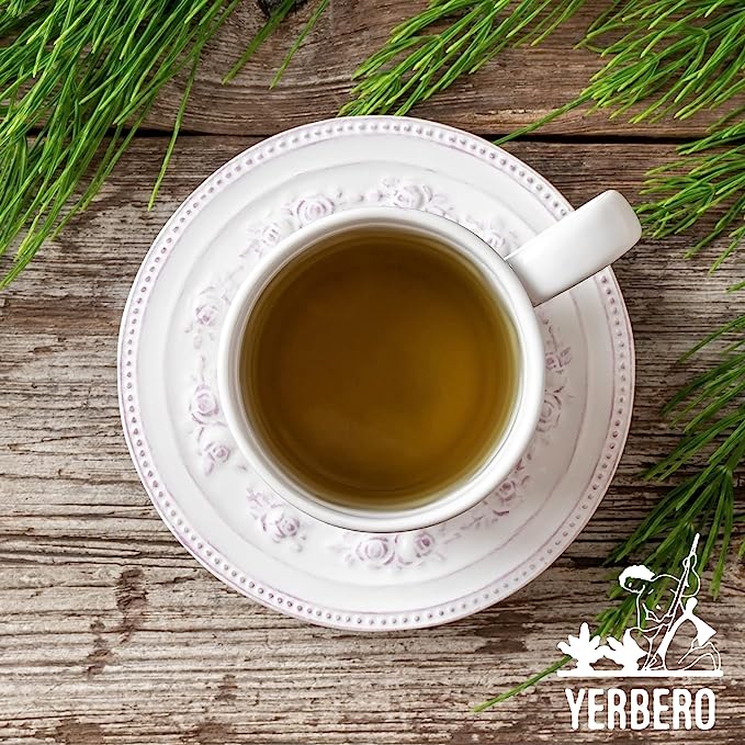 Yerbero - Premium Loose Horsetail Tea 2oz (58gr) | Cola De Caballo Te Herbal | Makes 30+ Cups | Shave Grass - Snake Grass |