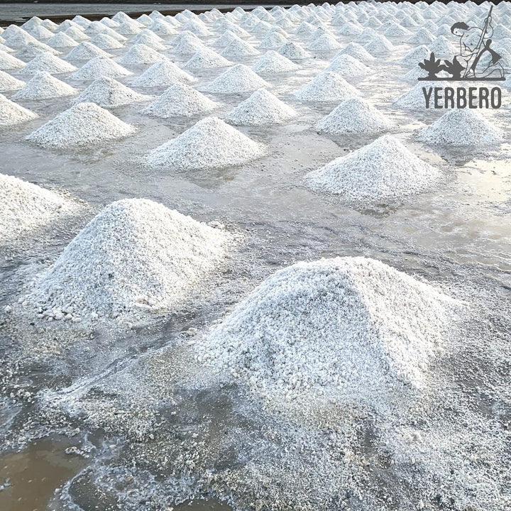 Yerbero - Premium Gourmet Bulk Colima Sea Salt Unrefined (Multiple Sizes) | 100% Natural Sea Salt, Sal De Mar, Non GMO's | Hand Harvested | From Lagoon Cuyutlán “Tepalcates” Colima, Mexico.