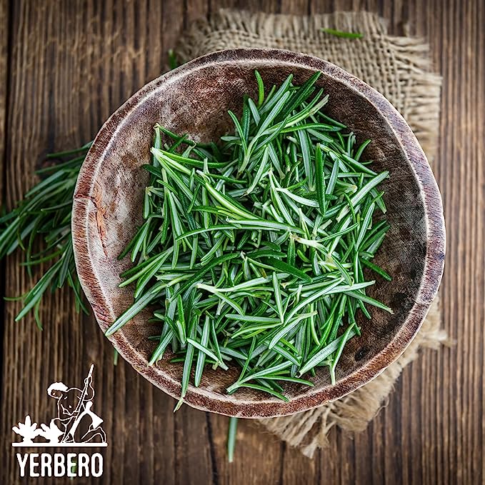 Yerbero - Premium Rosemary Grounded 5 oz (142g) | Romero en Polvo Sasonador |100% Pure Leaf, No Fillers, No Additives